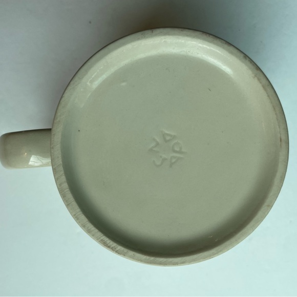 Vintage Taylor & Ng ceramic tan and brown fun elephant coffee mug. Made in Japan - Picture 4 of 7